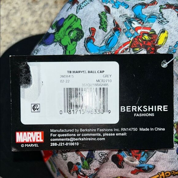 NWT Kid’s Marvel Heroes 🦸♂️ 🦸 Graphic Cap 🧢 - Picture 7 of 17